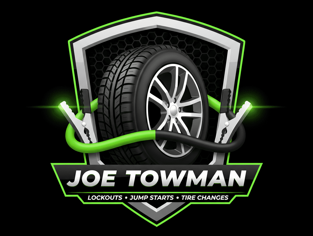 Joe Towman Logo Black Bg